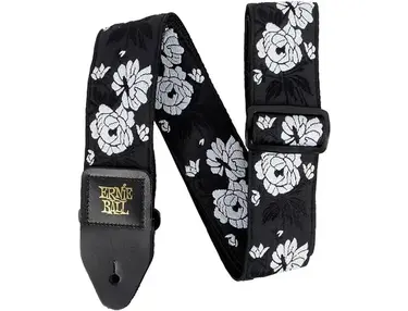 Ernie Ball Jacquard Polypro Guitar Strap Vanilla Rose