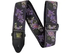 Ernie Ball Jacquard Polypro Guitar Strap Lavender Blossom
