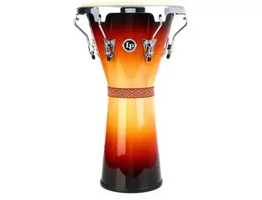 LP Aspire Tunable Djembe - Vintage Sunburst with Chrome