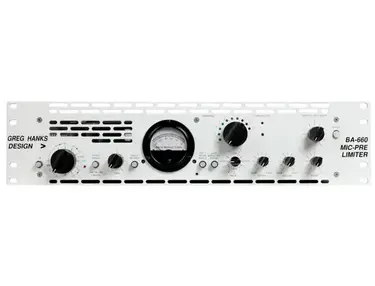 Greg Hanks Design BA-660 Tube Mic-Pre Limiter