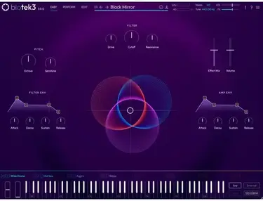 Tracktion BioTek 3 Organic Synthesizer Virtual Instrument