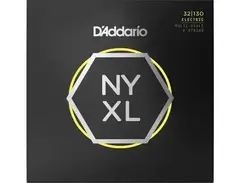 D'Addario NYXL32130MS NYXL Multi-scale 6-string Bass Strings - .032-.130
