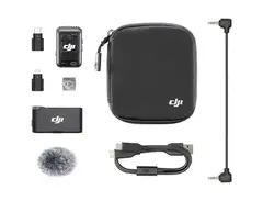 DJI Mic 2 Compact Digital Wireless Microphone System/Recorder for Camera & Smartphone