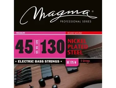 Magma Strings BE175N Nickel Plated Strings 5 String 45-130