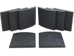 Vicoustic Cinema Round Premium Acoustic Absorption Panels - Gray, 8-pack