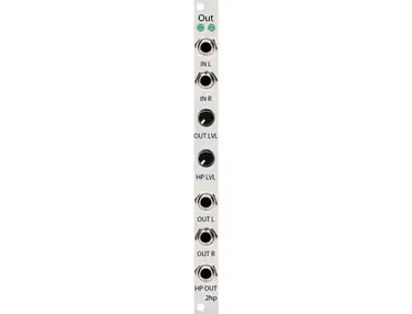 2HP Out Stereo Line Out/Headphone Out Eurorack Module