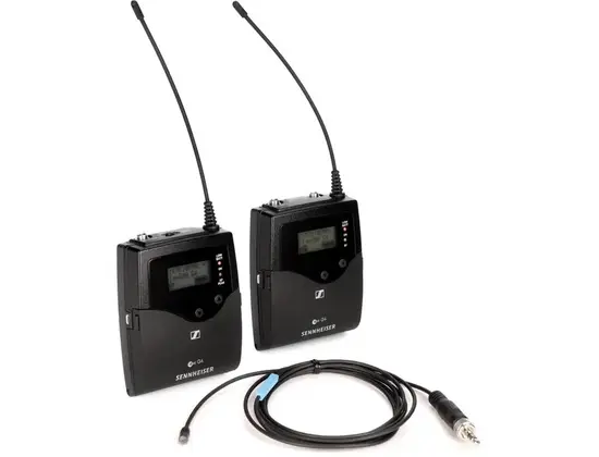 Sennheiser EW 512P G4 Portable Wireless Lavalier Microphone System - AW+ Band