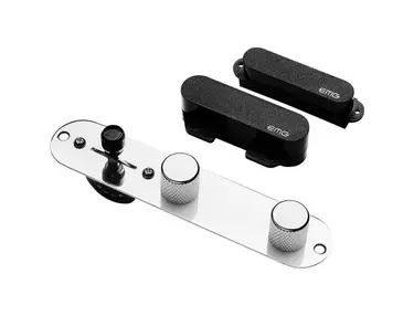 EMG T System Active Pre-wired Telecaster Pickup Set with Control Plate