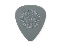 Dunlop 450R071 Prime Grip Delrin 500 Guitar Picks .71mm
