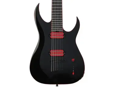 Schecter Sunset-7 Red Dawn 7-string Baritone Electric Guitar