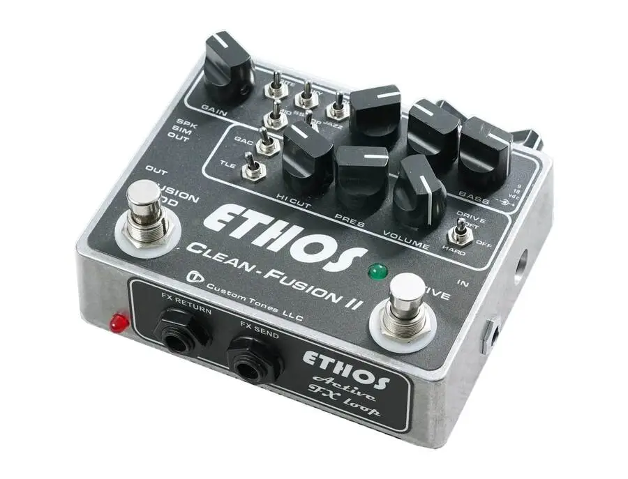 Custom Tones LLC Ethos Clean-Fusion II Preamp - What To Know Custom Tones LLC Ethos Clean-Fusion II Preamp - What To Know