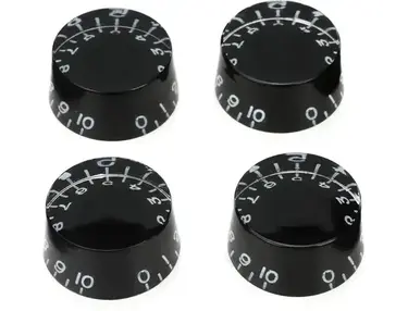 Gibson Speed Knobs - Black (4-pack)