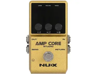 NUX Amp Core Studio Guitar Amp Modeling Pedal
