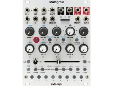 Intellijel Multigrain Stereo Granular Sampler Eurorack Module