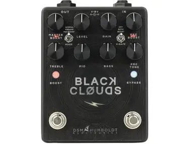 DSM & Humboldt Electronics Black Clouds High-gain Distortion and Boost Pedal