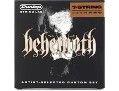 Dunlop Behemoth Artist-selected Custom Guitar Strings - .011-.062, 7-string