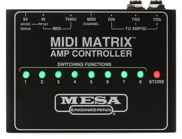 Mesa/Boogie MIDI Matrix Amp Controller