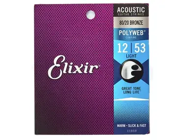 Elixir Polyweb Light Acoustic 12 - 53