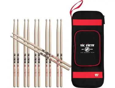 Vic Firth American Classic Drumsticks with Stick Bag