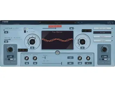 Yum Audio LoFi Flux Machine Warble and Flutter Engine Plug-in