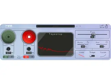 Yum Audio LoFi Tapestop Effect Designer Plug-in