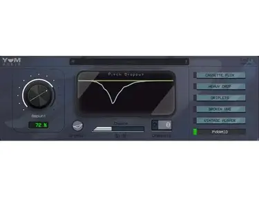 Yum Audio LoFi Pitch Dropout Pitch Imperfection Generator Plug-in