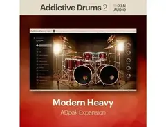 XLN Audio Modern Heavy ADpak Expansion for Addictive Drums 2.5