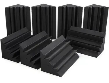 Auralex LENRD 1x1x2 foot Studiofoam Bass Trap - Charcoal (8-pack)
