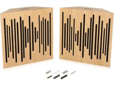 Vicoustic Super Bass Extreme Ultra Low-frequency Absorption Panel - Natural Oak, 2-pack