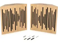 Vicoustic Super Bass Extreme Ultra Low-frequency Absorption Panel - Natural Oak, 2-pack main image