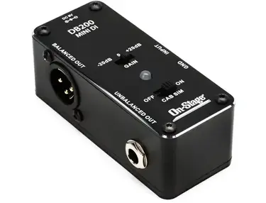 On-Stage DB200 Active Mini DI Box