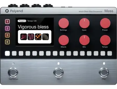 Polyend MESS Multi-effect Step Sequencer Pedal