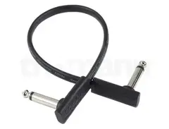 Rockboard Flat Patch Cable Black 10 cm