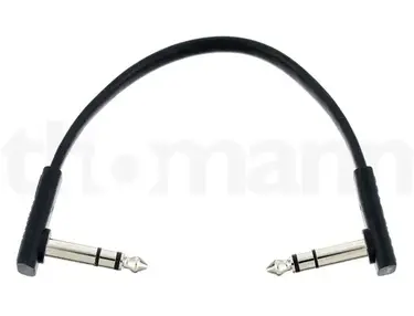 Rockboard Flat TRS Cable 15 cm BK