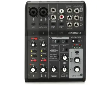 Yamaha AG06 Mk2 6-channel Mixer and USB Audio Interface