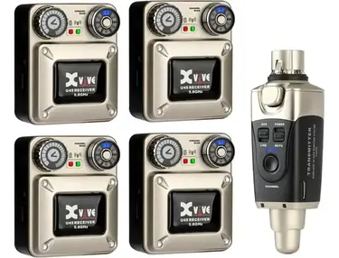 Xvive U45R4 Wireless In-ear Monitoring System