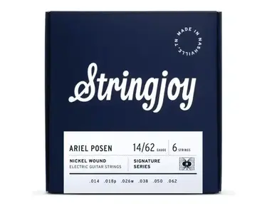 Stringjoy 14-62 Ariel Posen Artist Series Signatures - Nickel Wound Electric Guitar Strings