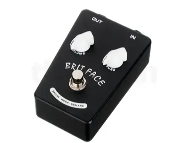 British Pedal Company Dallas Brit Face Fuzz Black Lt