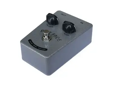 British Pedal Company Dallas Brit Face Fuzz Silver