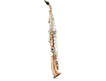 Rampone & Cazzani Solid Bronze Half-curved Professional Soprano Saxophone