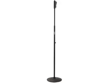On-Stage MS9510 One-handed Microphone Stand with Round Base
