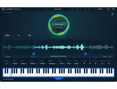 LANDR Sampler Virtual Sample Editor and Sequencer