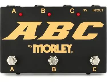 Morley Gold Series ABC 3-button Switcher/Combiner Pedal