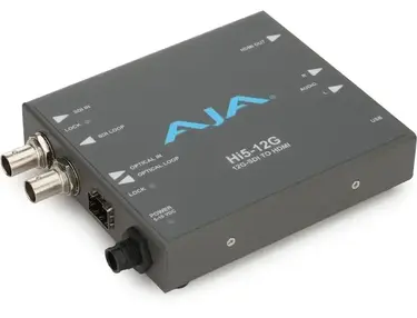 AJA Hi5-12G 12G-SDI to HDMI 2.0 Converter