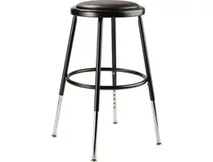 National Public Seating 6418H-10 Padded Stool main image