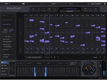 Sound Particles MiniDust Stereo Synthesizer Virstual Instrument