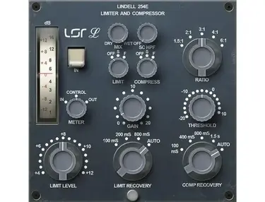 Lindell Audio (Plugin Alliance) 254E Compressor/Limiter Plug-in