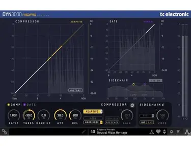 TC Electronic DYN3000 Midas Dynamics Channel Emulation Plug-in