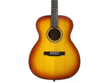 Larrivee OM-44 Silver Oak Acoustic Guitar- Ice Tea Burst