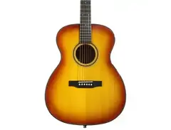Larrivee OM-44 Silver Oak Acoustic Guitar- Ice Tea Burst